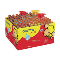 Pastelli a cera grandi tondi GIOTTO be-bè confezione scuola