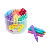 Pastelli a cera tondi JOVI Jumbo pastello - set da 60 pz con temperamatite