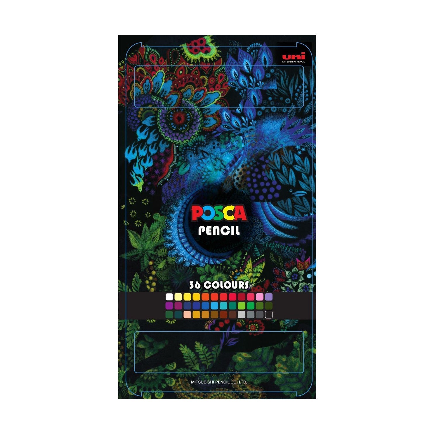 Pastelli a olio Posca KPE-200 36C – set, colori assortiti