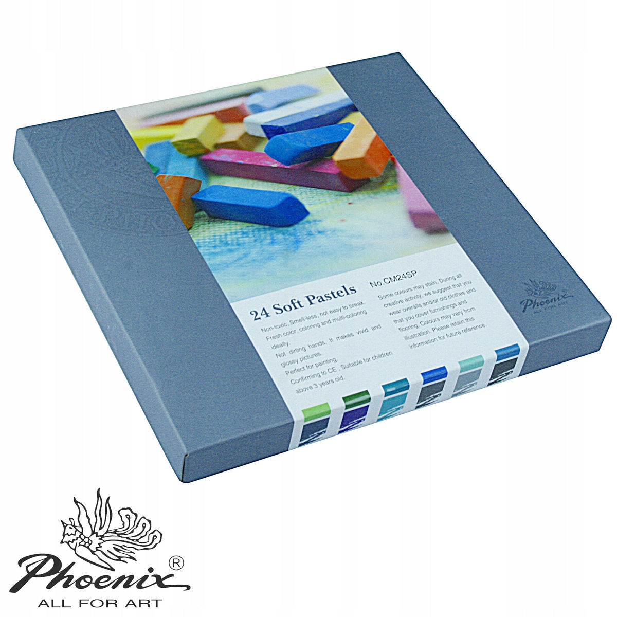 Pastelli secchi Phoenix set 24 pz