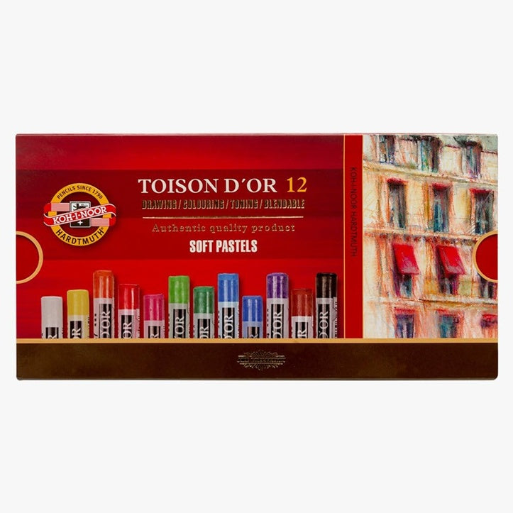 Pastelli secchi Toison d'Or / 12 pz.