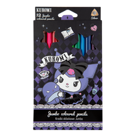 Pastelli triangolari Colorino JUMBO Kuromi, 12 colori