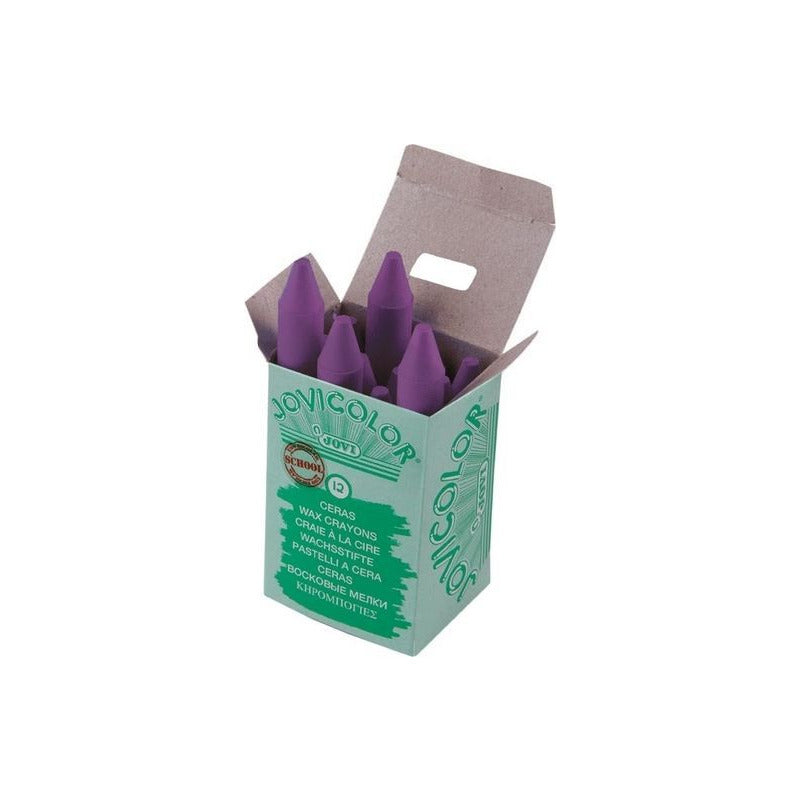 Pastello a cera Jumbo JOVI Jovicolor 12 mm – varie tonalità – lilla