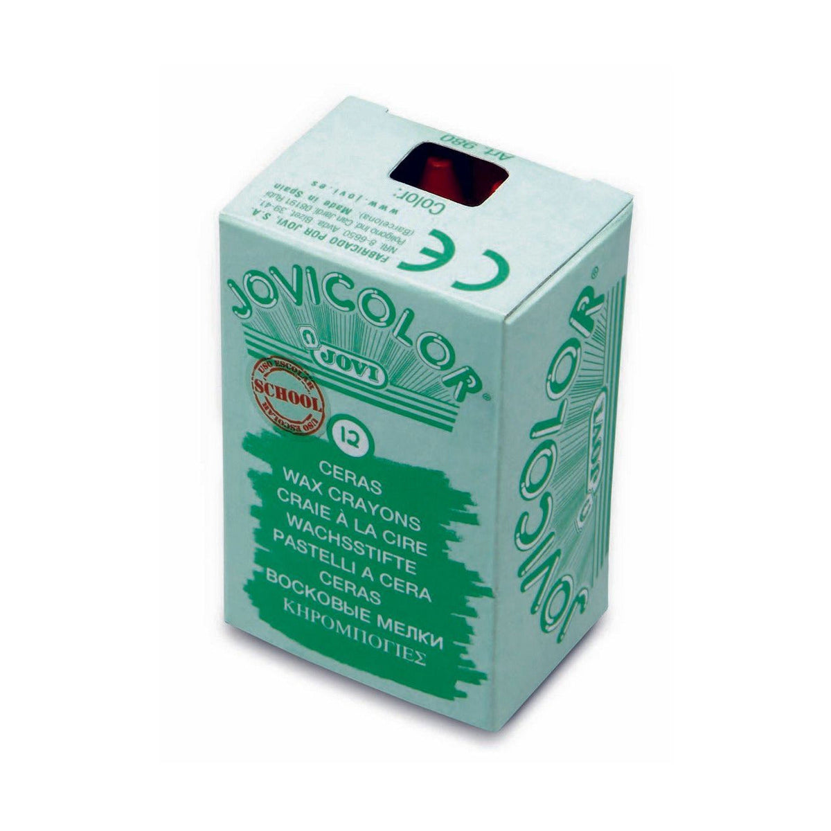 Pastello a cera Jumbo JOVI Jovicolor 12 mm – varie tonalità – ocra