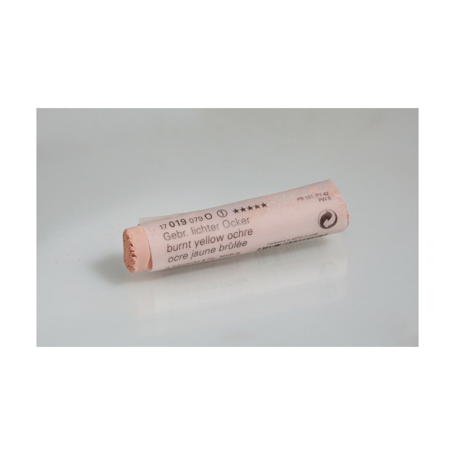 Pastello morbido Schmincke FINEST EXTRA-SOFT – Serie 1 – 019 O burnt yellow ochre