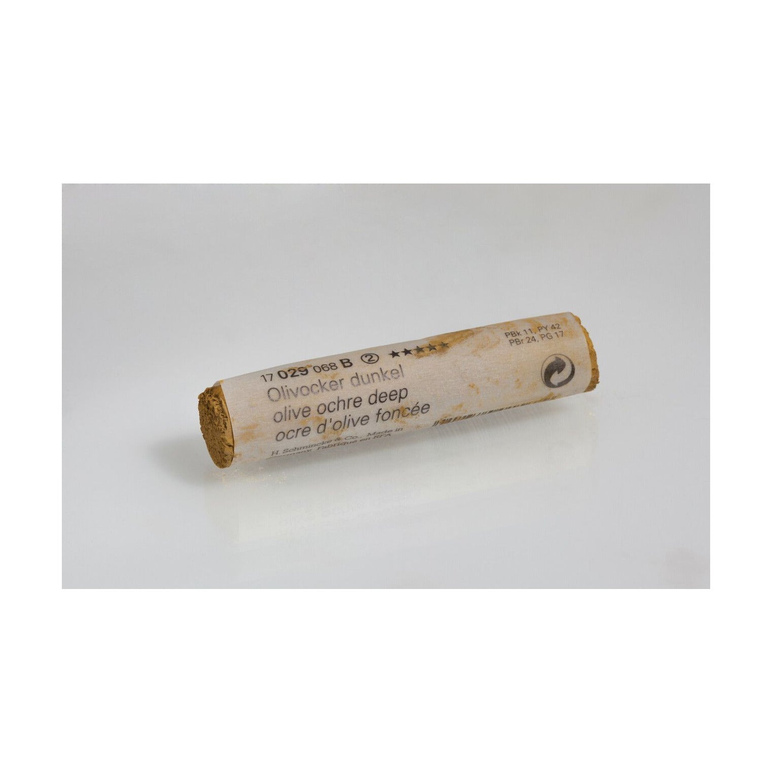 Pastello morbido Schmincke FINEST EXTRA-SOFT – Serie 1 – 029 B olive ochre deep