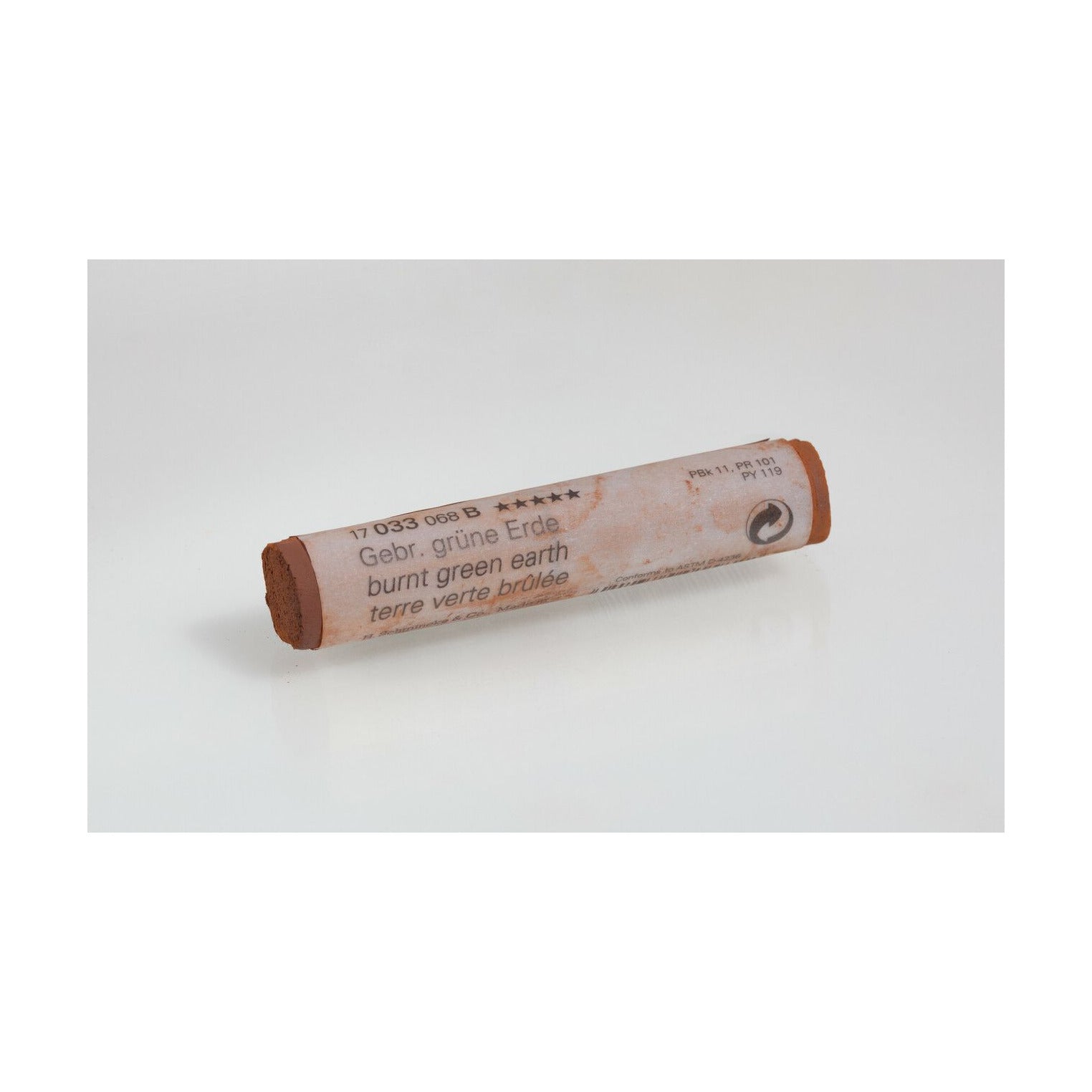 Pastello morbido Schmincke FINEST EXTRA-SOFT – Serie 1 – 033 B burnt green earth