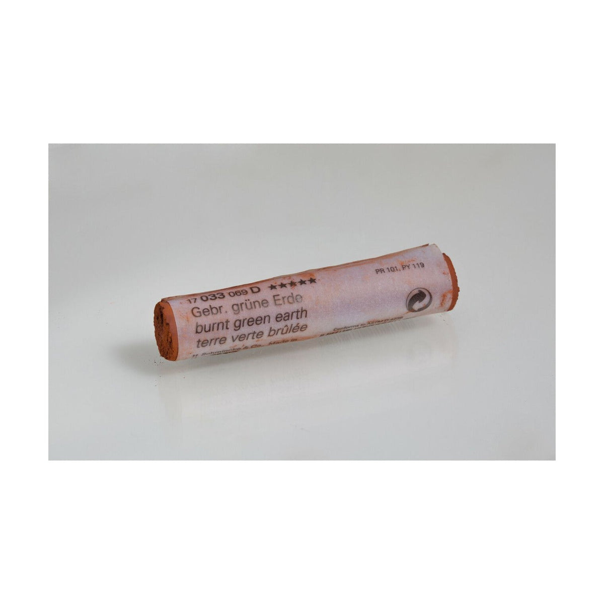 Pastello morbido Schmincke FINEST EXTRA-SOFT – Serie 1 – 033 D burnt green earth