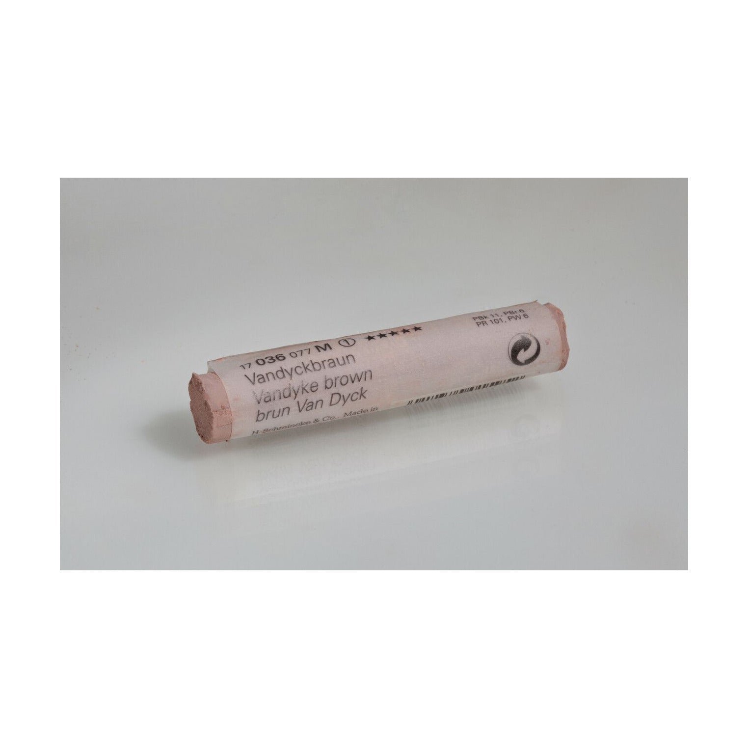Pastello morbido Schmincke FINEST EXTRA-SOFT – Serie 1 – 036 M Vandyke brown