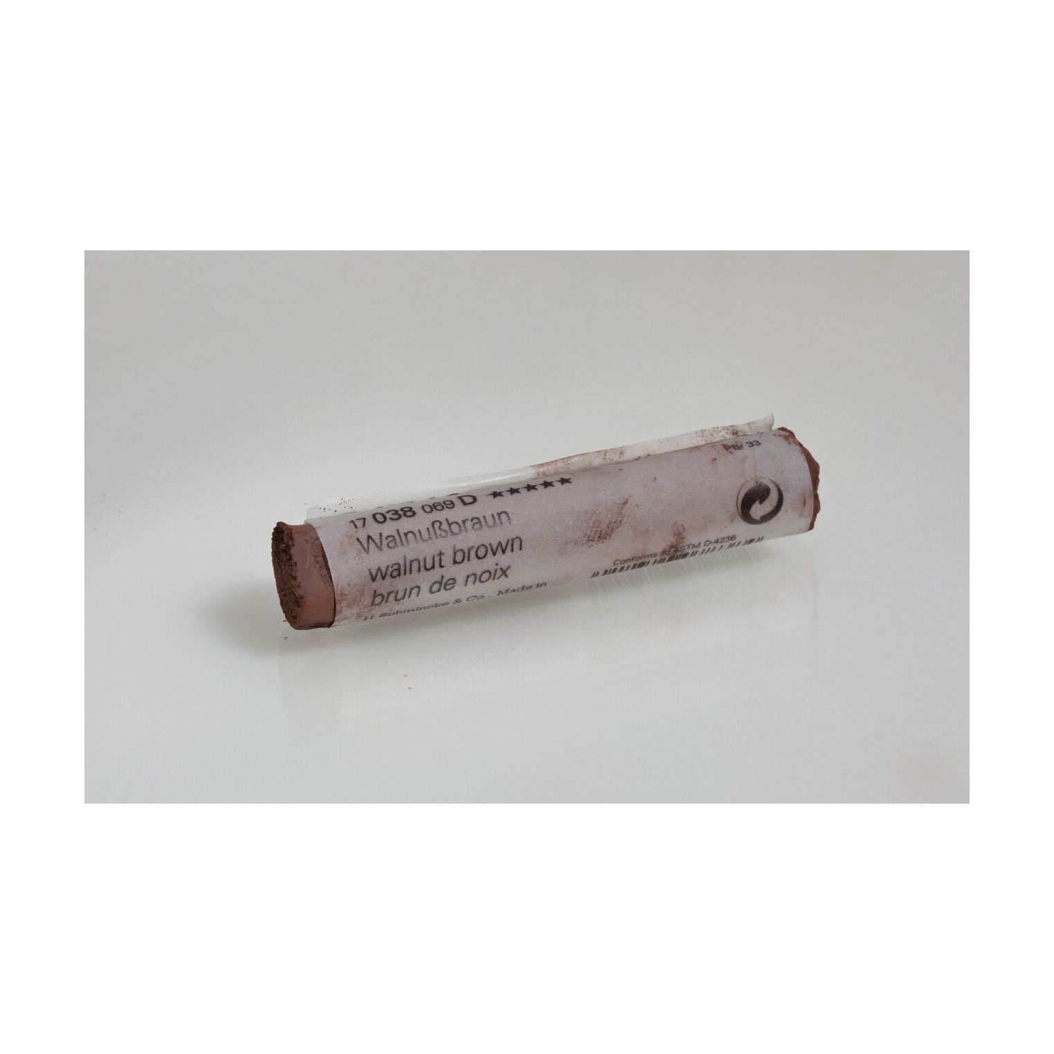 Pastello morbido Schmincke FINEST EXTRA-SOFT – Serie 1 – 038 D walnut brown
