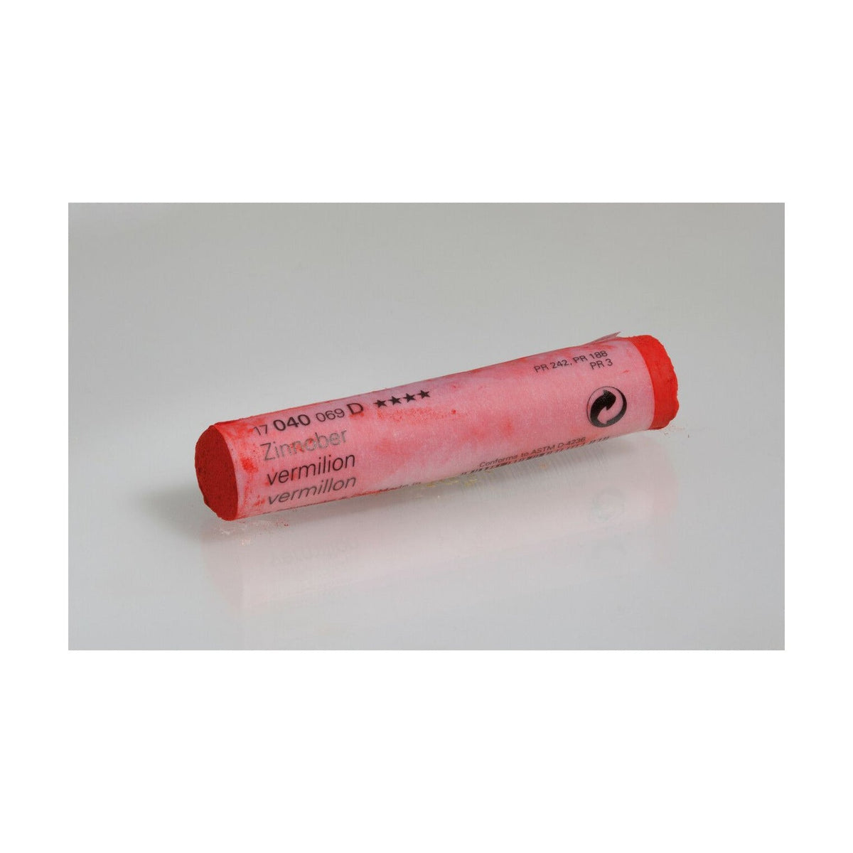 Pastello morbido Schmincke FINEST EXTRA-SOFT – Serie 1 – 040 D vermilion