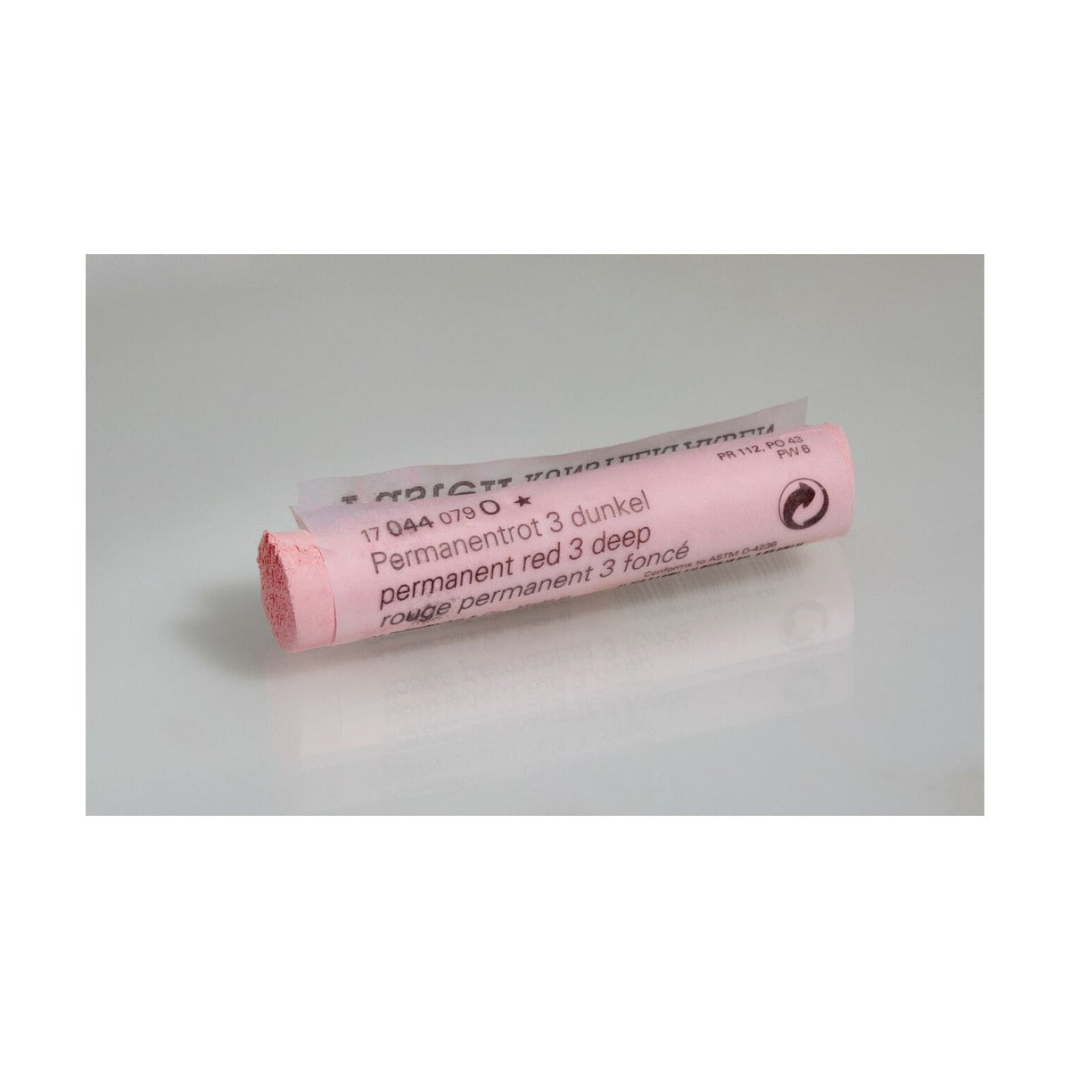 Pastello morbido Schmincke FINEST EXTRA-SOFT – Serie 1 – 044 O permanent red 3 deep