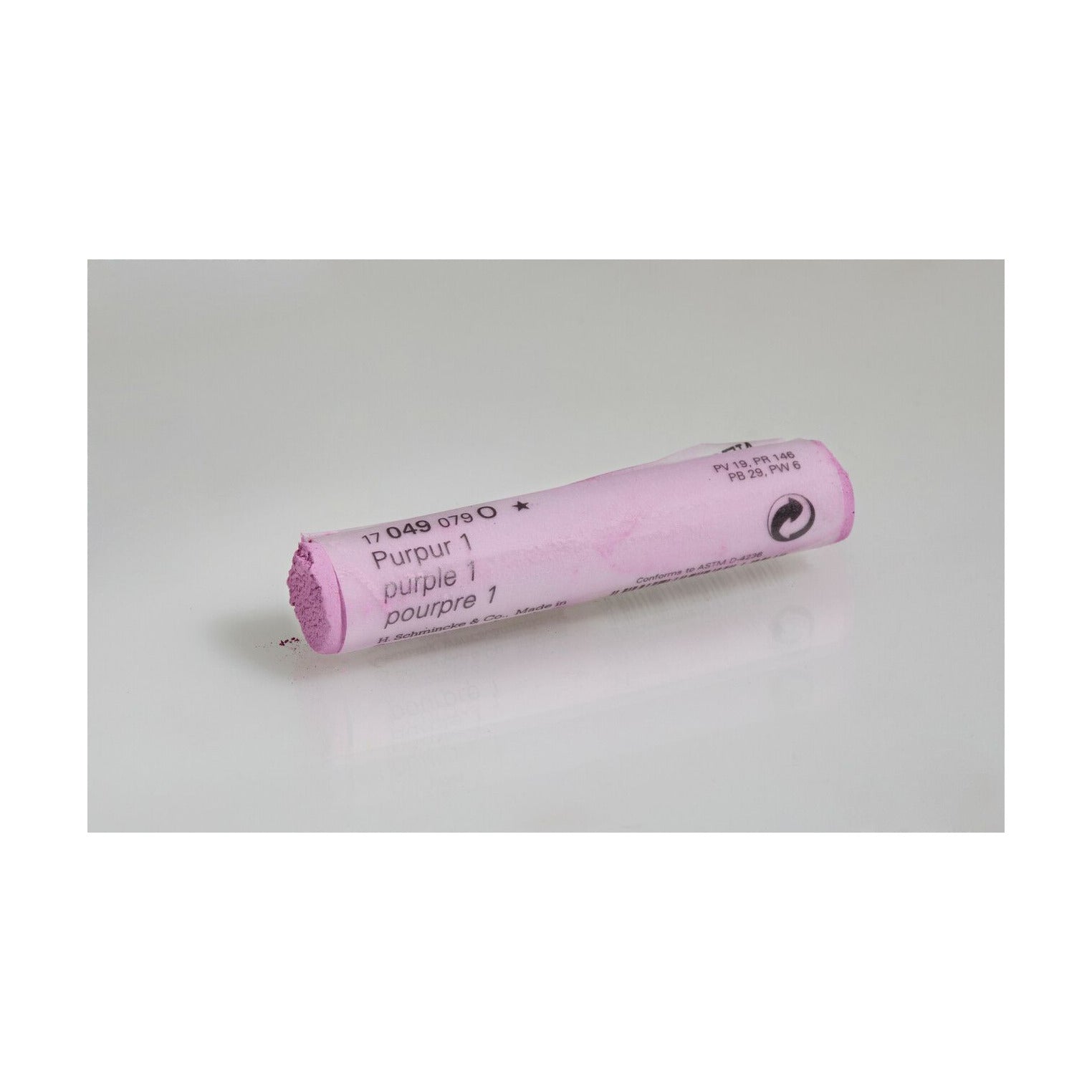 Pastello morbido Schmincke FINEST EXTRA-SOFT – Serie 1 – 049 O purple 1