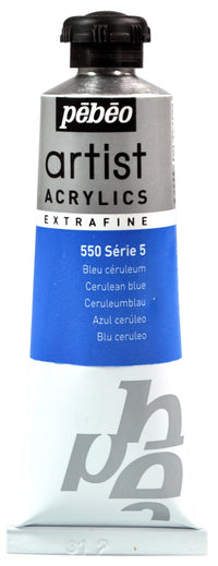 Colore acrilico Pebeo Artist 37 ml – Blu ceruleo