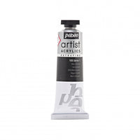 Colore acrilico Pebeo Artist 37 ml – Nero d'avorio
