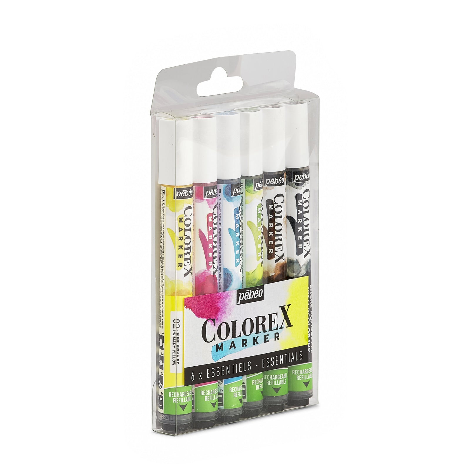 Pebeo Colorex set di pennarelli acquerello 6 pz
