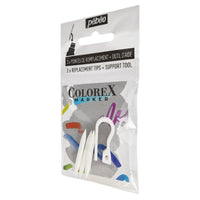 Pebeo Colorex set di punte di ricambio per pennarelli 1 mm – 3 pz