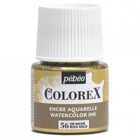 Pebeo Colorex acquerello liquido 45 ml – Oro Ricco