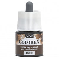 Pebeo Colorex acquerello liquido 45 ml – Seppia