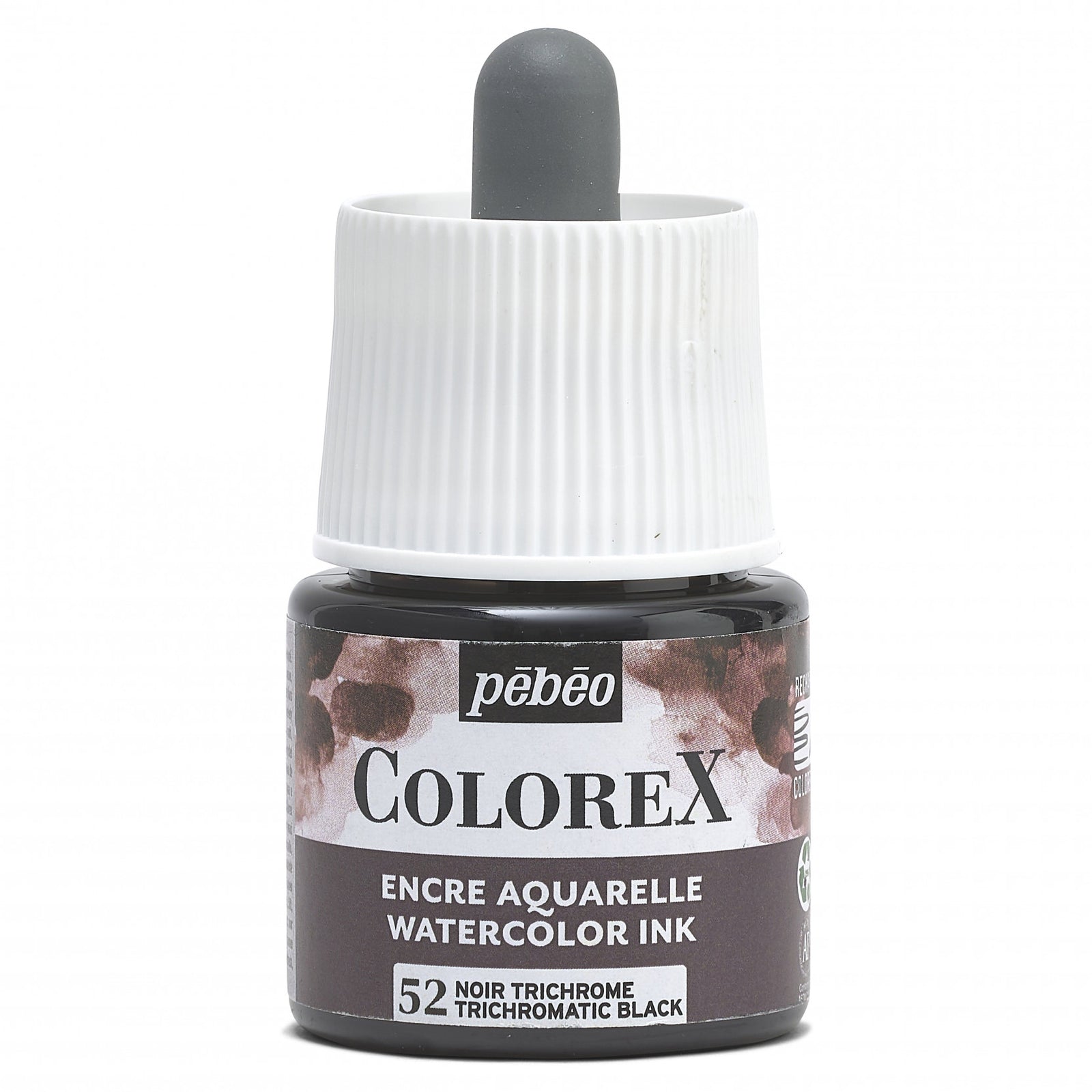Pebeo Colorex acquerello liquido 45 ml – Nero Tricromatico