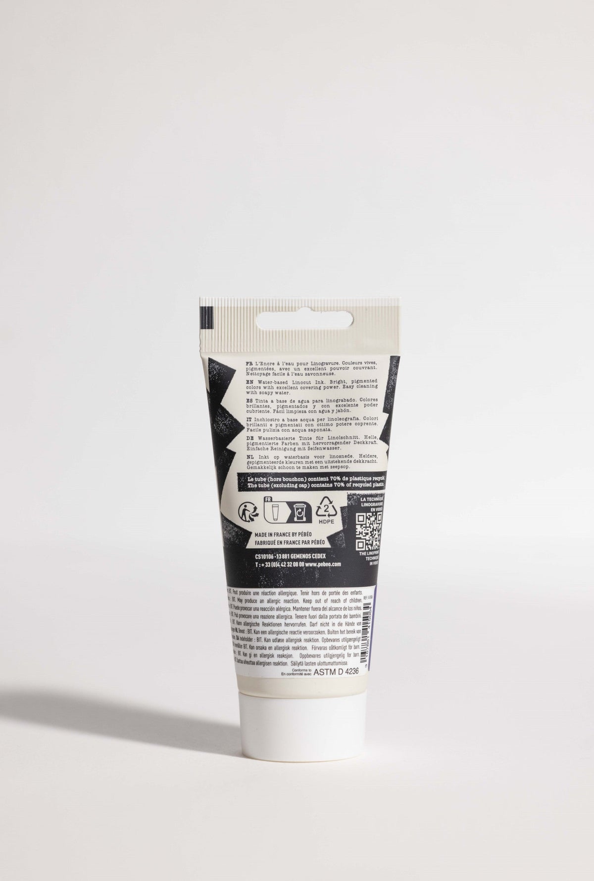 Pebeo inchiostro per linoleografia 80 ml