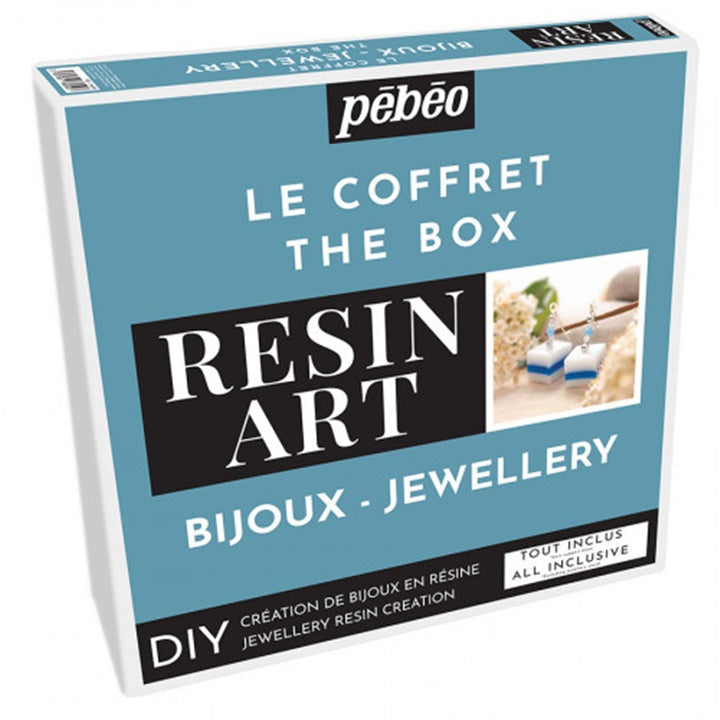 Pebeo Jewelry Resin Art Set - Set da 13 pezzi