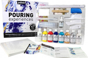 Pebeo kit completo per pouring – 47 pz