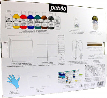 Pebeo kit completo per pouring – 47 pz