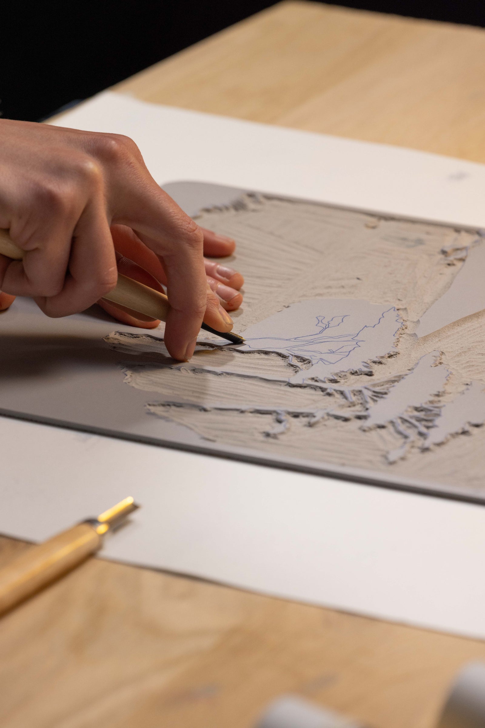 Pebeo Lino lastra per linoleografia A3