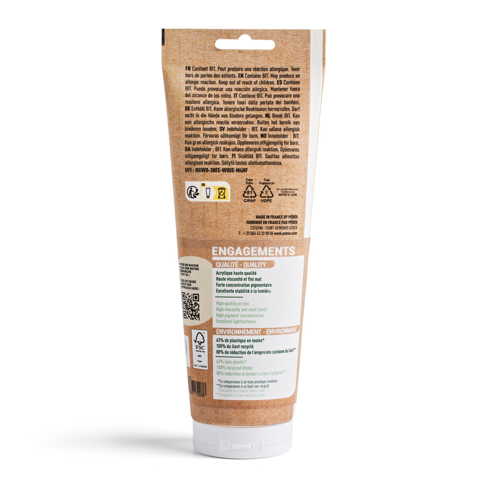 Colore acrilico Pebeo Origin 240 ml