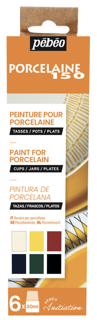 PEBEO Porcelaine 150 set di colori per porcellana 6 x 20 ml