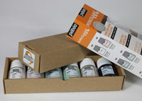 Pebeo Porcelaine 150 set di colori per porcellana Chalk 6 x 20 ml