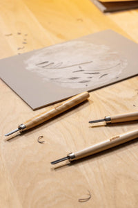 Set di sgorbie per linoleografia PEBEO Lino – 3 pz