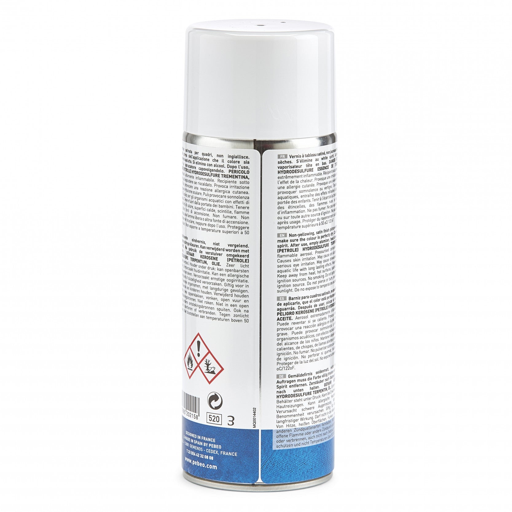 Pebeo vernice satinata spray 400 ml