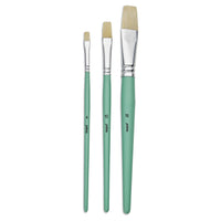 Pebeo set di pennelli piatti universali 3 pz