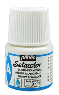 PEBEO Setacolor medium schiarente per tessuti 45 ml