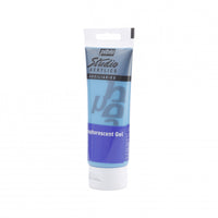 Pebeo Studio gel acrilico 100 ml Phosphorescent Blue