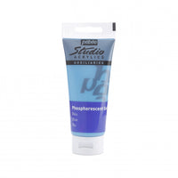 Pebeo Studio gel acrilico 100 ml Phosphorescent Blue