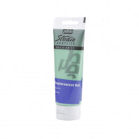 Pebeo Studio gel acrilico 100 ml Phosphorescent Turquoise