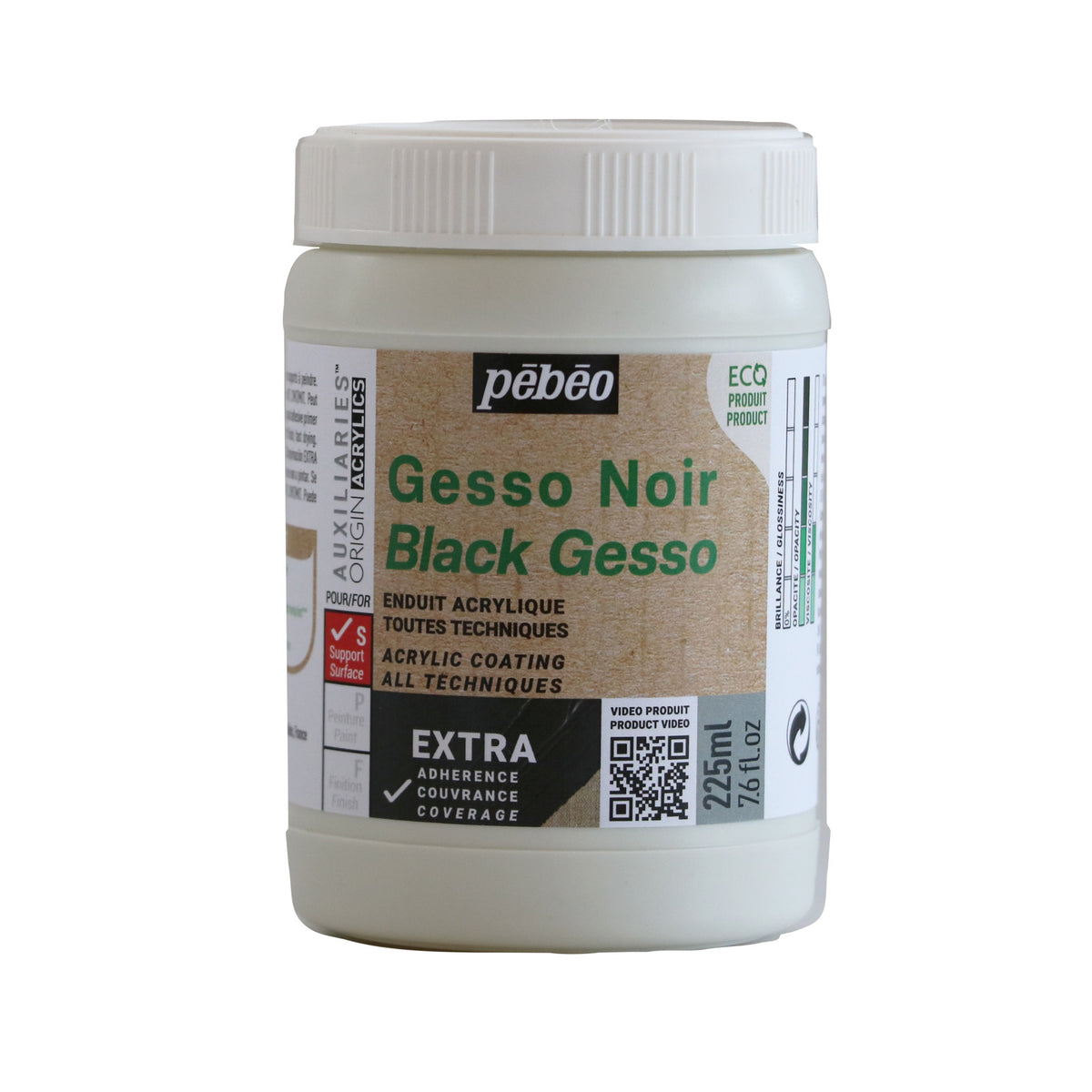 Pebeo Studio gesso nero 225 ml