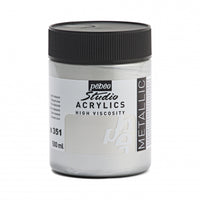 Pebeo Studio colore acrilico 500 ml – Argento