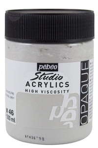 Pebeo Studio colore acrilico 500 ml – Grigio Neutro
