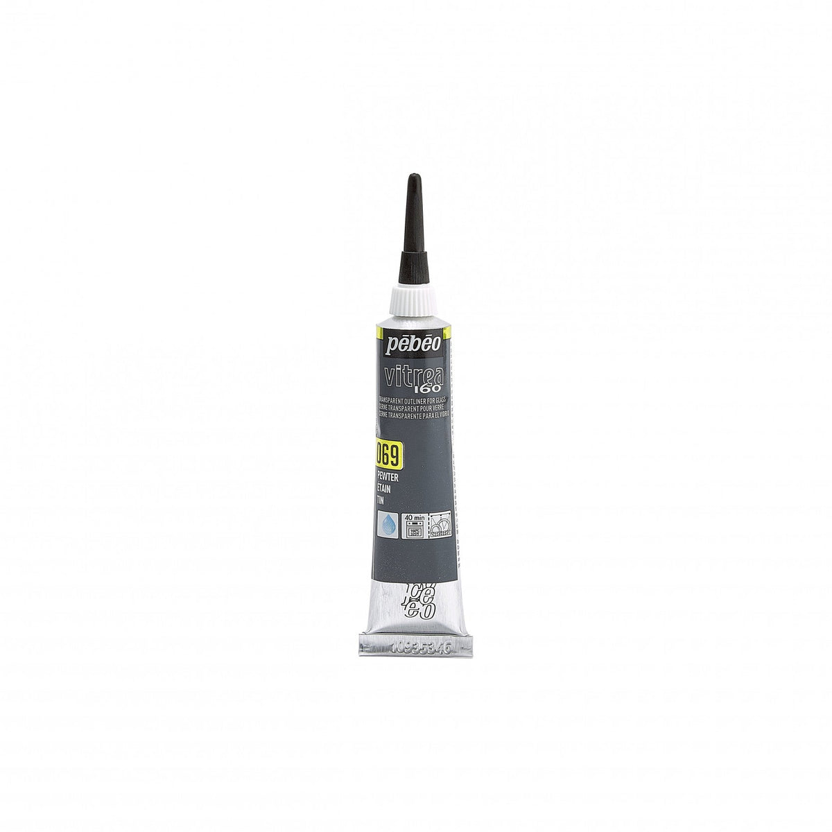 Pebeo Vitrea 160 contorno per vetro 20 ml