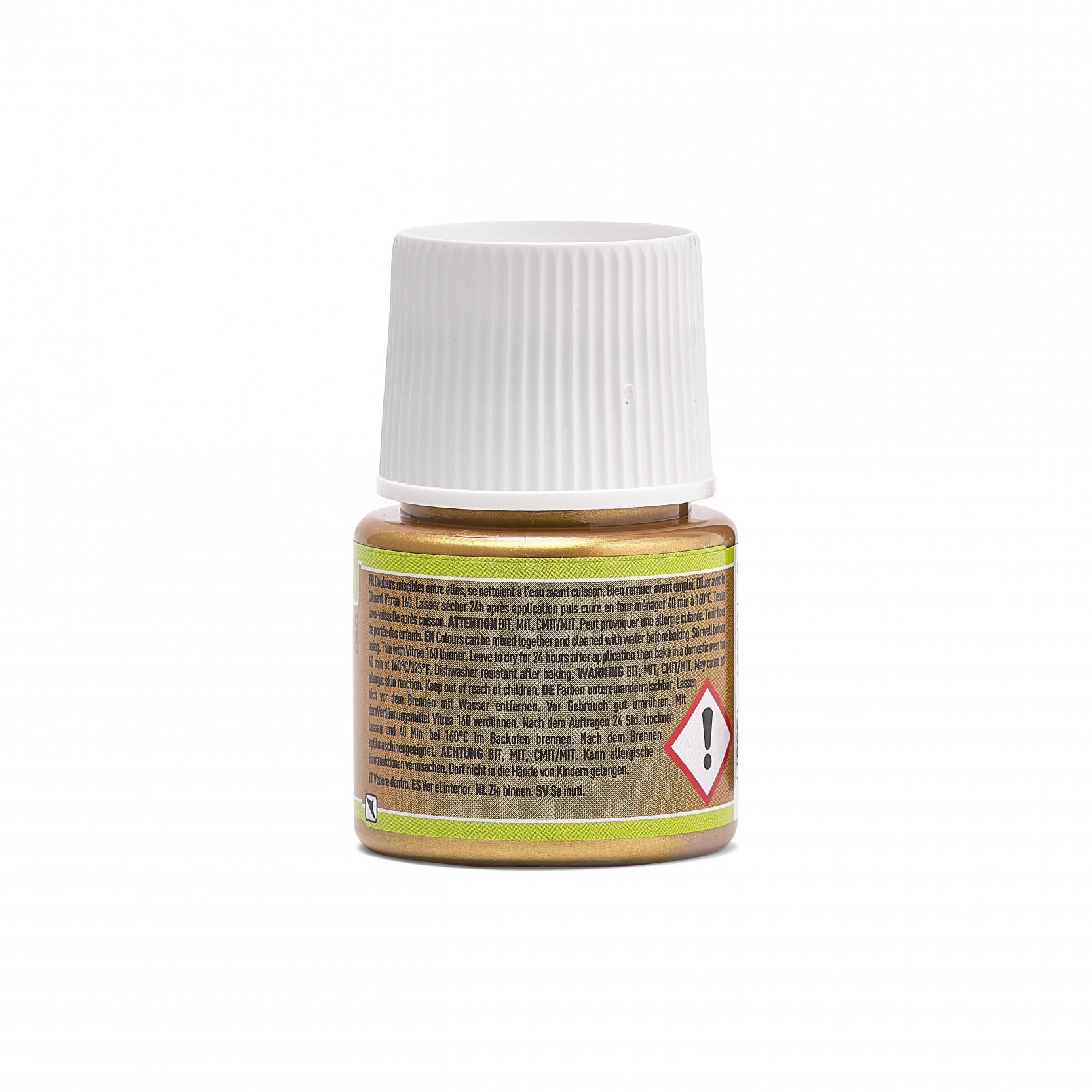 Colore per vetro Pebeo Vitrea 160 – 45 ml, Shimmer Gold