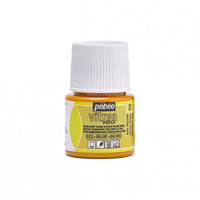 Colore per vetro effetto vetrata Pebeo Vitrea 160 lucido 45 ml – Giallo Sole
