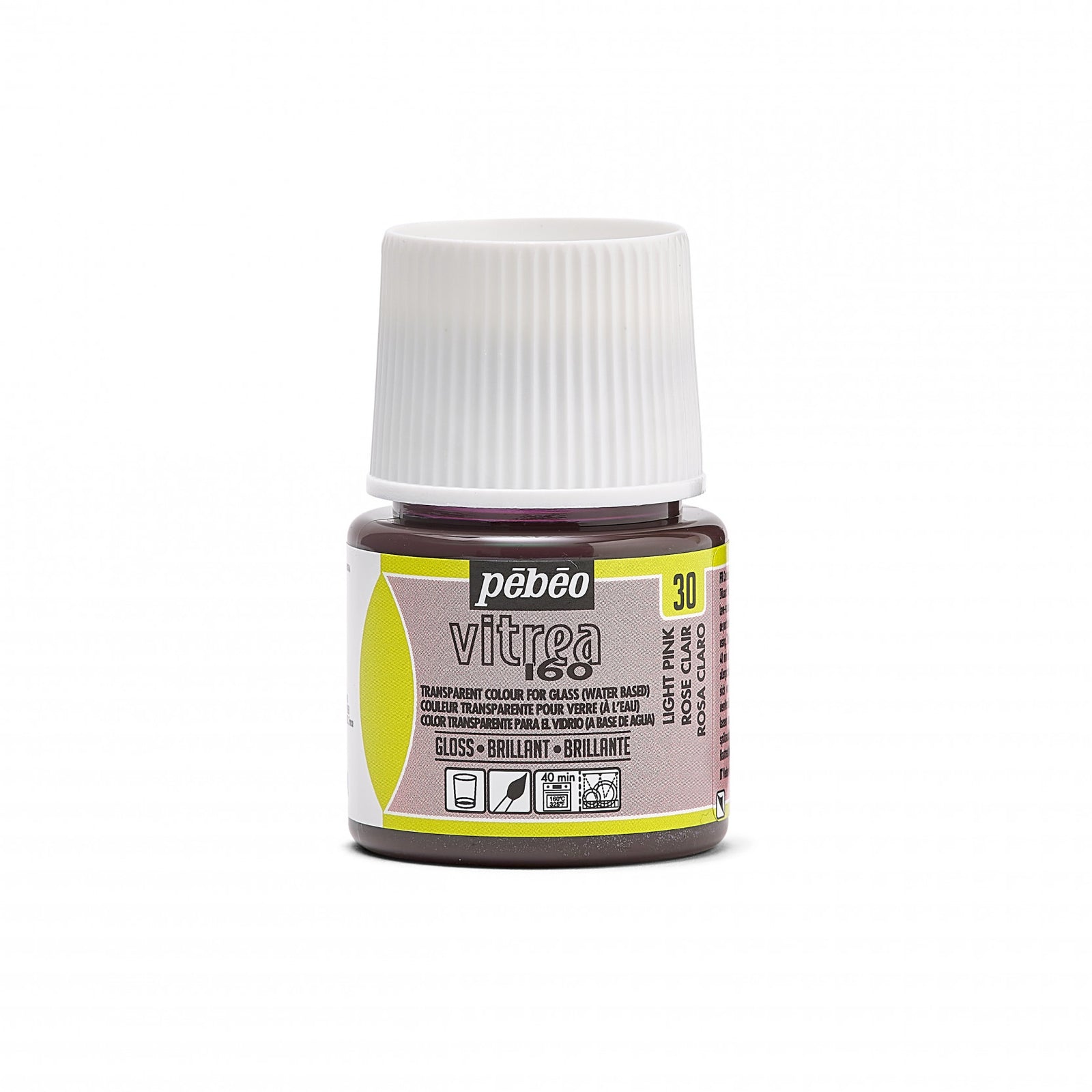 Colore per vetro effetto vetrata Pebeo Vitrea 160 lucido 45 ml