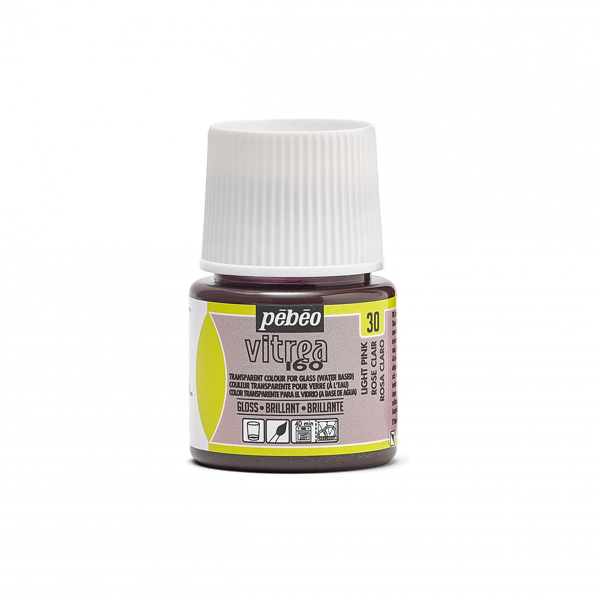 Colore per vetro effetto vetrata Pebeo Vitrea 160 lucido 45 ml