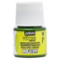 Pebeo Vitrea 160 colore per vetro effetto vetrata 45 ml – Anice