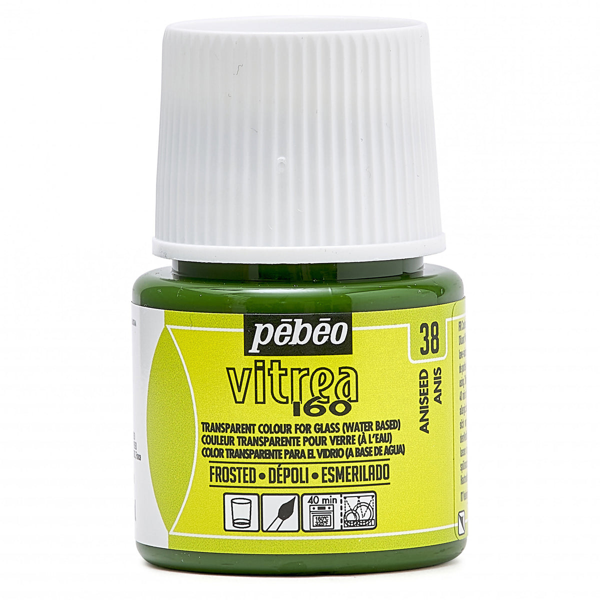 Pebeo Vitrea 160 colore per vetro effetto vetrata 45 ml