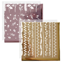 Pellicole decorative e metalliche per il trasferimento 2 in 1 | varie varianti